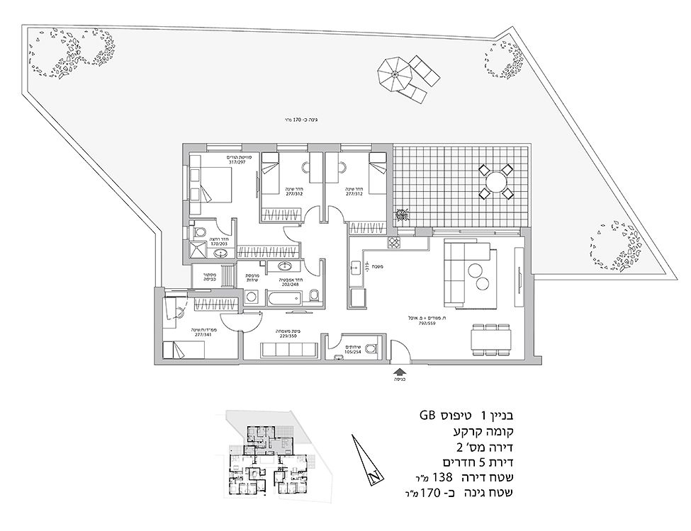 תכנית דירה 1281